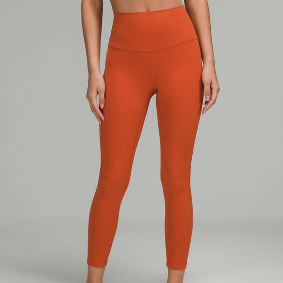 Lululemon Align High-Rise Pant 25" - 8 Canyon Orange - Picture 1 of 7